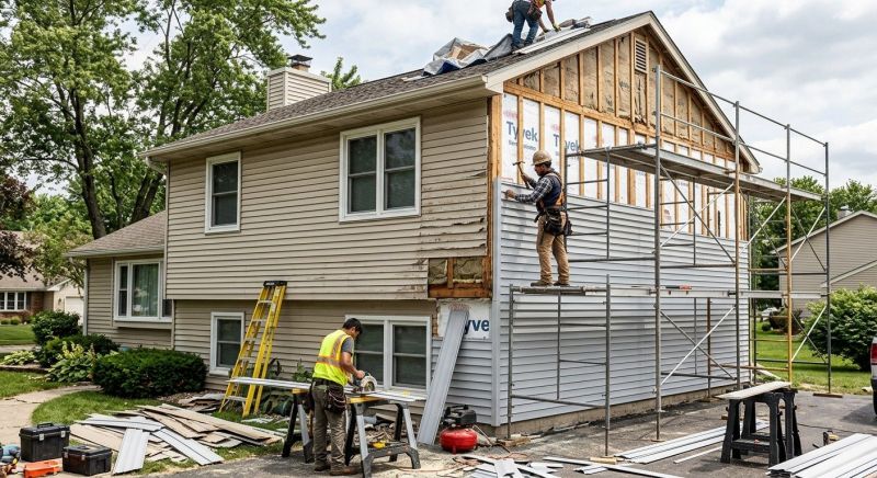 Damaged Siding Replacement in Decatur, TX