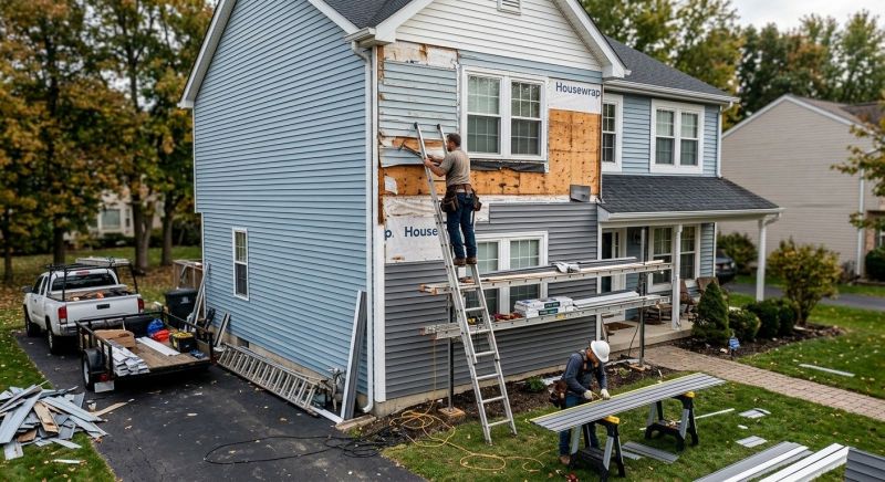 Damaged Siding Replacement in Decatur, TX