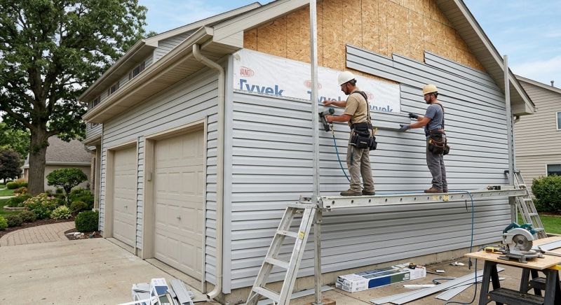Garage Siding Installation in Decatur, TX