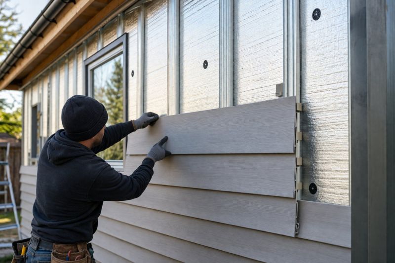Insulated Siding Installation in Rhome, TX