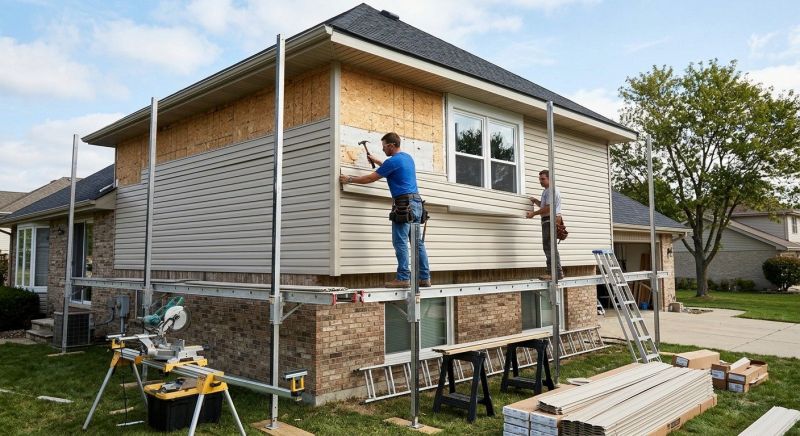 Vinyl Siding Installation in Boyd, TX