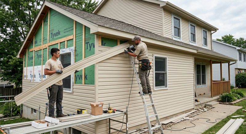 Vinyl Siding Installation in Justin, TX
