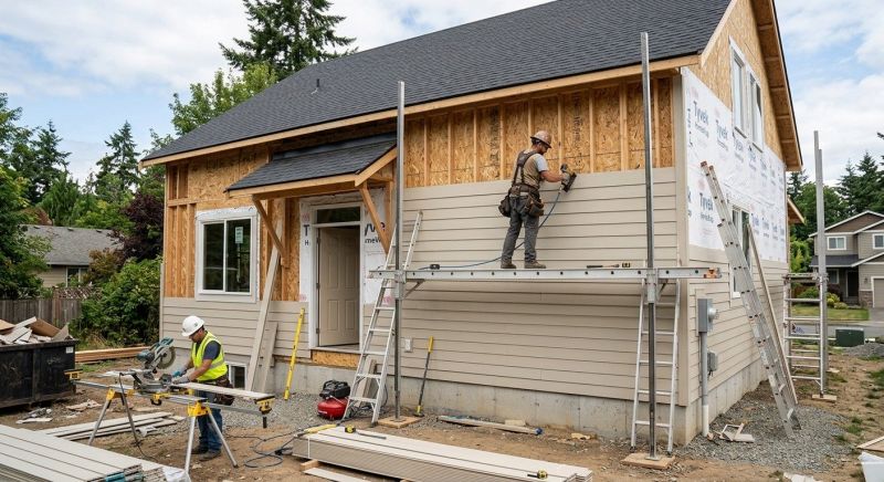 Vinyl Siding Installation in Ponder, TX