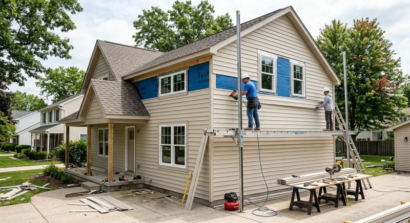 Vinyl Siding Installation in Rhome, TX